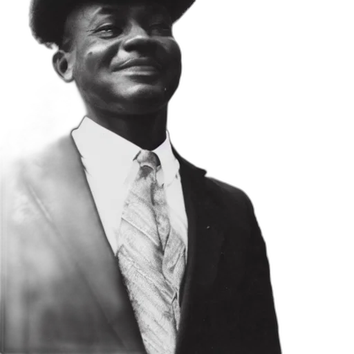 hat, staff, face, crown, vintage, photo, black, man transparent PNG cut-out