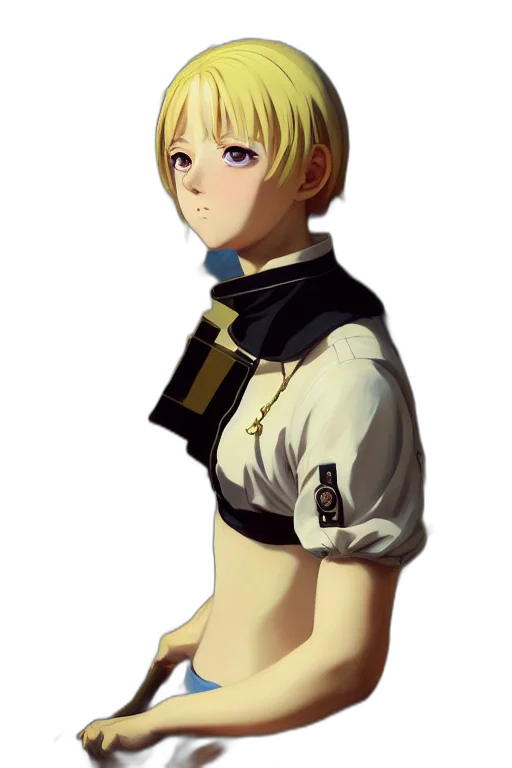 staff, dress, weapon, robot transparent PNG cut-out