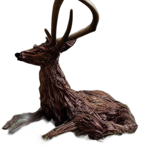 animal, creature, crown, staff transparent PNG cut-out
