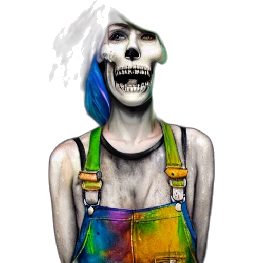 face, mask, dress, staff, concept art, fantasy art, pixel art, comic book art transparent PNG cut-out