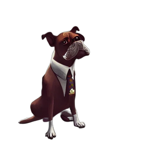 staff, animal, 3d render, concept art transparent PNG cut-out