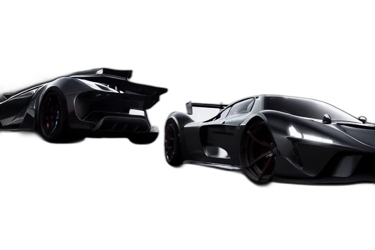car, weapon, 3d render, concept art transparent PNG cut-out