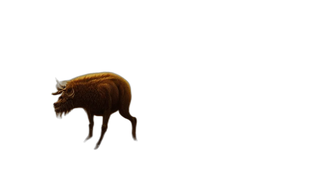animal, creature, food, hair, 3d render, concept art, photorealistic, epic transparent PNG cut-out