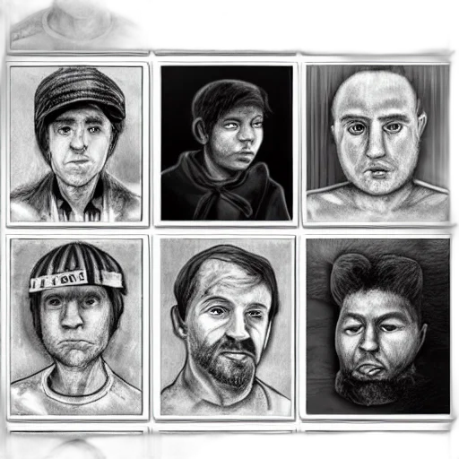 face, mask, hat, concept art, comic book art, photorealistic, pencil sketch, lost transparent PNG cut-out