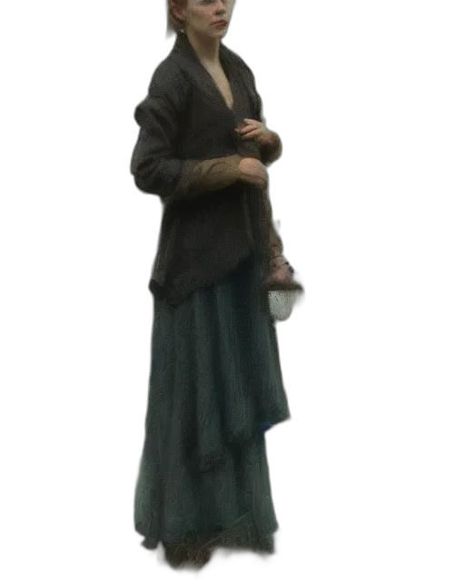 staff, dress, jacket, umbrella transparent PNG cut-out