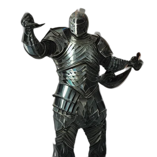 robot, weapon, sword, staff, 3d render, concept art, fantasy art, knight transparent PNG cut-out