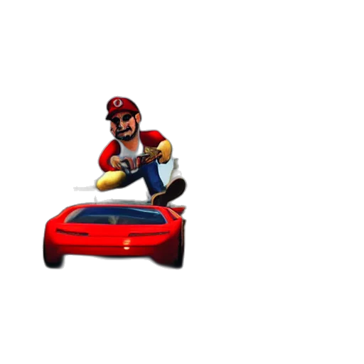 car, weapon, animal, pixel art transparent PNG cut-out
