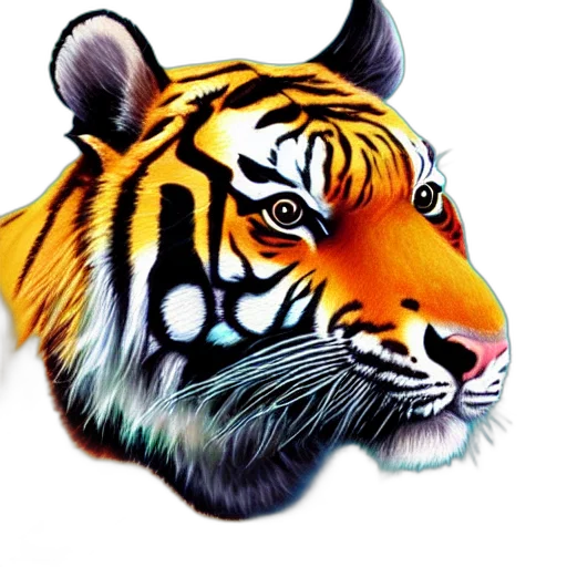 animal, photorealistic, 3d render, concept art transparent PNG cut-out