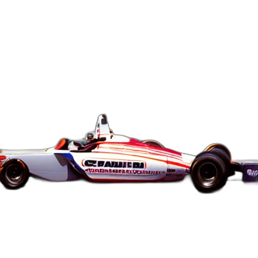 car, concept art, 3d render, race, overtaking, indianapolis, film, grain transparent PNG cut-out