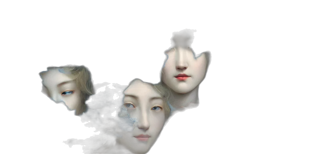 mask, face, crown, hair transparent PNG cut-out