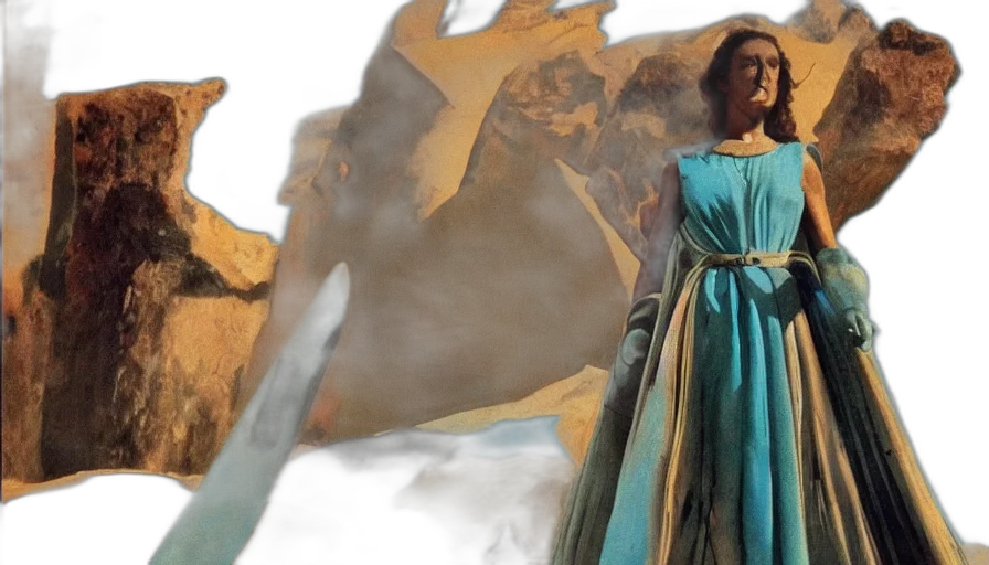 dress, concept art, fantasy art, 3d render transparent PNG cut-out