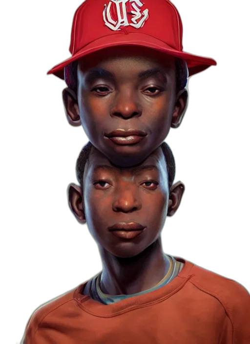 face, hat, mask, crown, concept art, photorealistic, 3d render, fantasy art transparent PNG cut-out