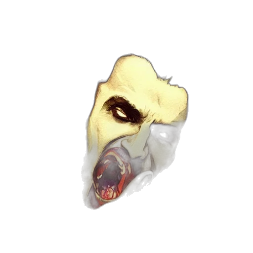 mask, face, creature, dragon transparent PNG cut-out