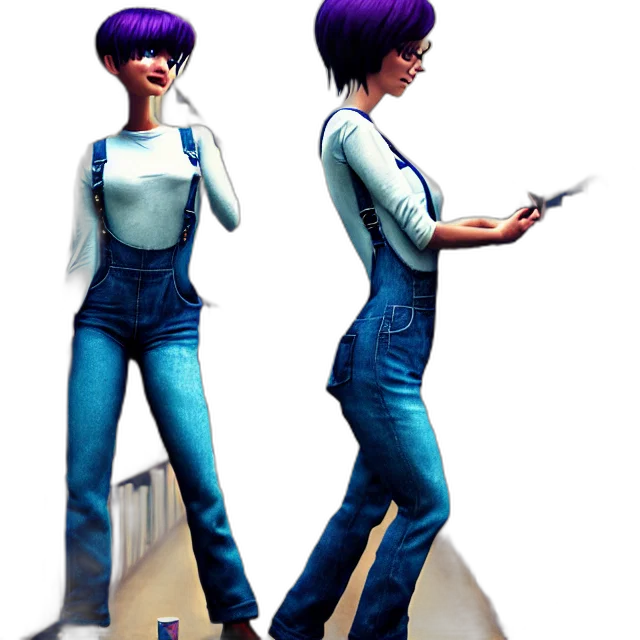 staff, concept art, 3d render, cartoon, comic book art, blue, pastel, neon transparent PNG cut-out