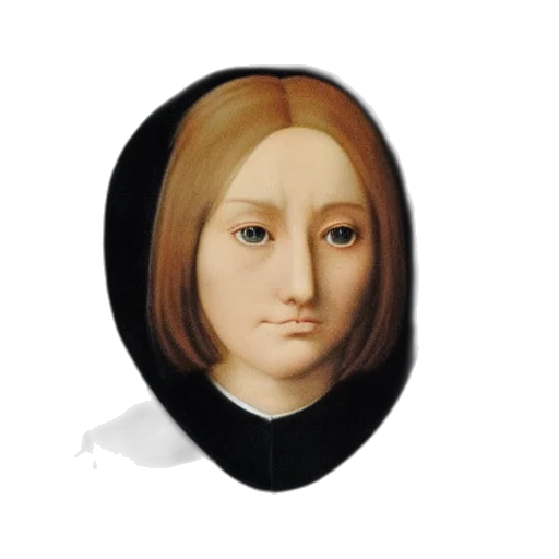 face, mask, hair, crown, photorealistic, oil painting, 3d render, fantasy art transparent PNG cut-out