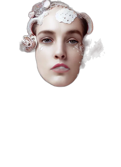 face, mask, crown, hat transparent PNG cut-out