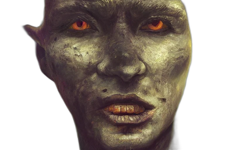 mask, face, creature, jewelry, photorealistic, concept art, 3d render, fantasy art transparent PNG cut-out