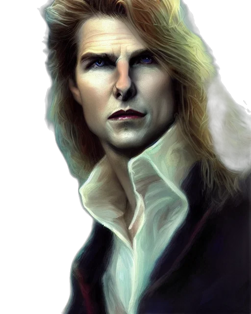 jacket, face, fantasy art, photorealistic, concept art, comic book art, long, blond transparent PNG cut-out