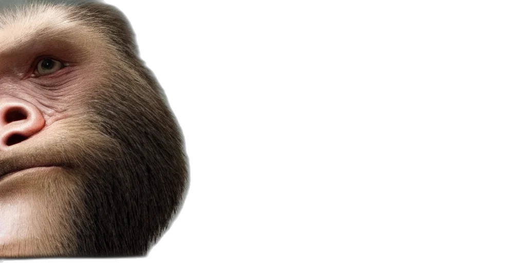 hair, animal, hat, creature, 3d render, photorealistic, concept art, ultra transparent PNG cut-out
