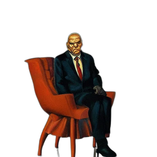 furniture, staff, face, jacket transparent PNG cut-out