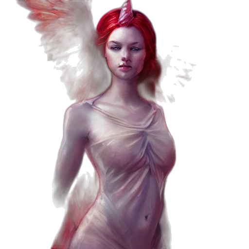 dress, fantasy art, concept art, comic book art, photorealistic, fire, red, colorful transparent PNG cut-out