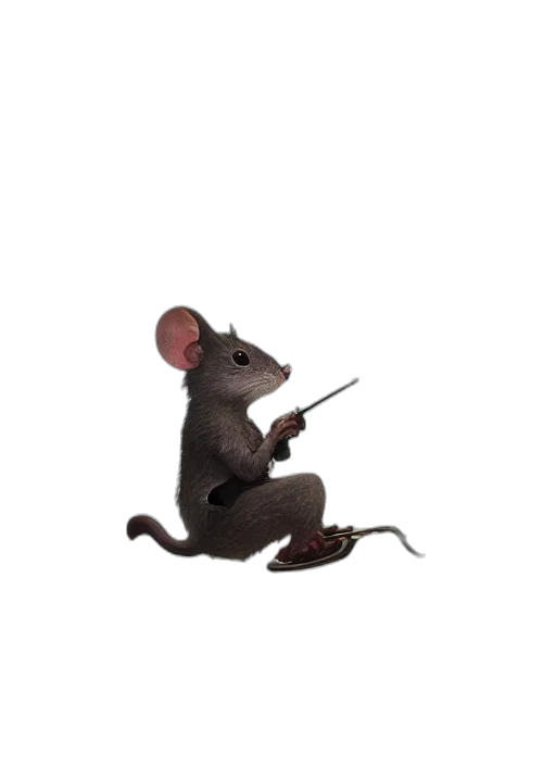 staff, animal, weapon, creature, concept art, 3d render, photorealistic, pixel art transparent PNG cut-out