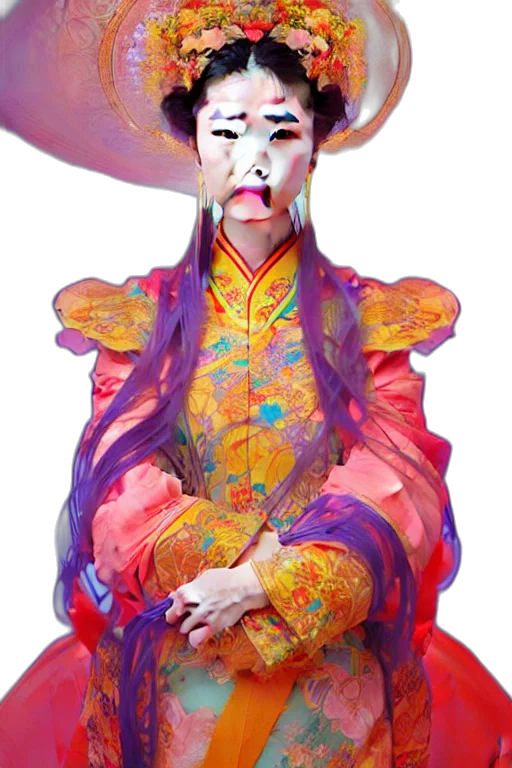 mask, dress, face, staff transparent PNG cut-out