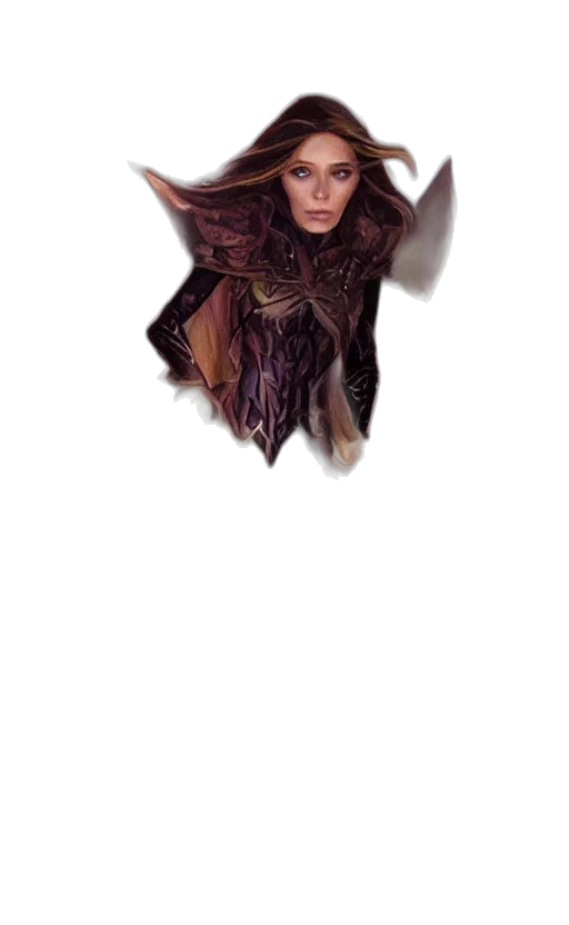 dragon, creature, staff, face transparent PNG cut-out