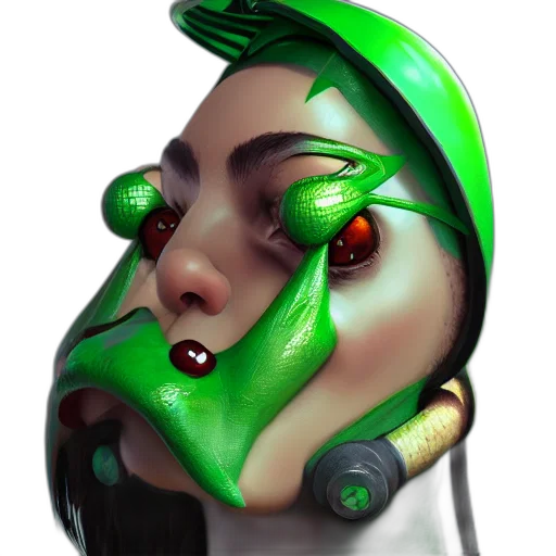 mask, face, creature, robot transparent PNG cut-out