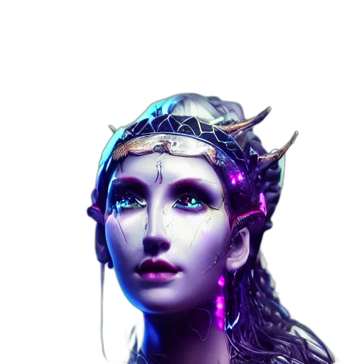 crown, face, mask, jewelry transparent PNG cut-out