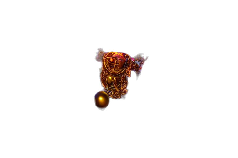 jewelry, staff, crown, robot, 3d render, pixel art, fantasy art, concept art transparent PNG cut-out