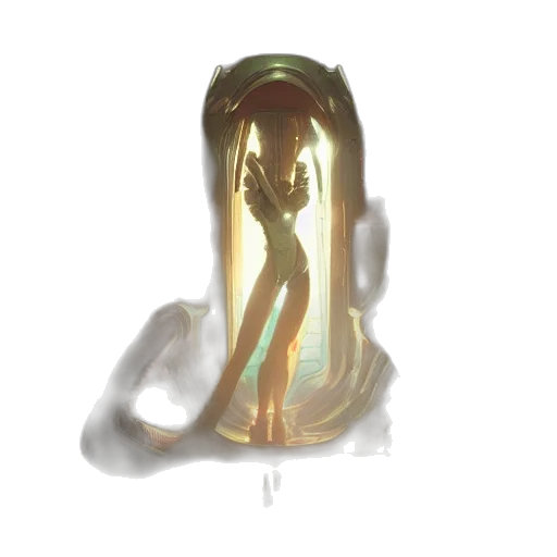 bottle, robot, jewelry, sword, concept art, 3d render, pixel art, fantasy art transparent PNG cut-out
