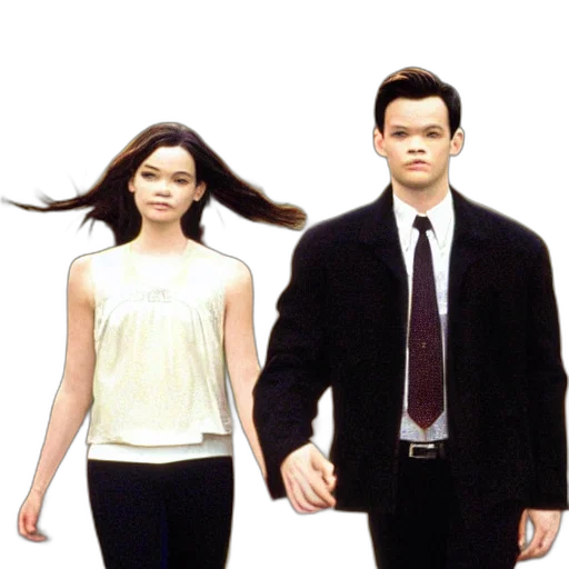 photorealistic, vaporwave, concept art, city street transparent PNG cut-out