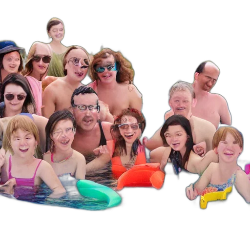 3d render, photorealistic, underwater, beach transparent PNG cut-out