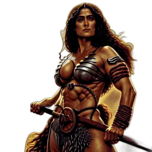 comic book art, fantasy art, concept art, pixel art, epic, portrait, slightly, muscular transparent PNG cut-out