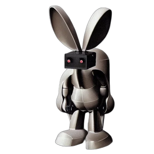 robot, animal, 3d render, cartoon transparent PNG cut-out