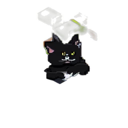 staff, robot, animal, weapon, 3d render, pixel art, vaporwave, concept art transparent PNG cut-out
