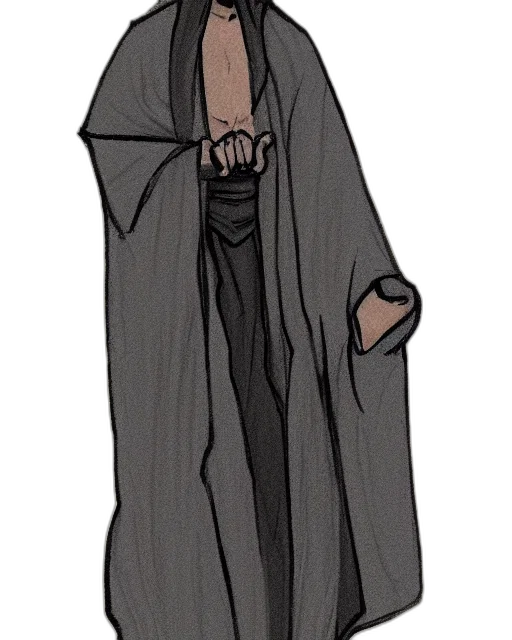 staff, jacket, dress, creature transparent PNG cut-out