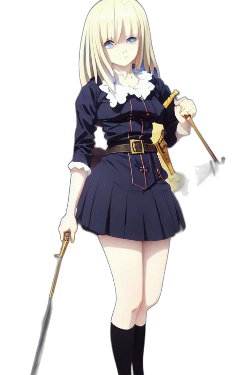 staff, weapon, sword, dress transparent PNG cut-out