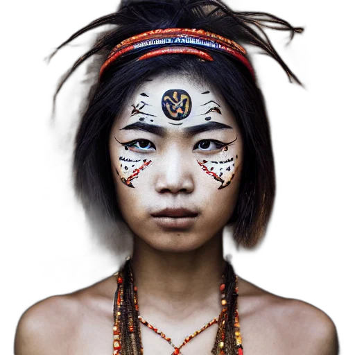 jewelry, face, mask, staff transparent PNG cut-out
