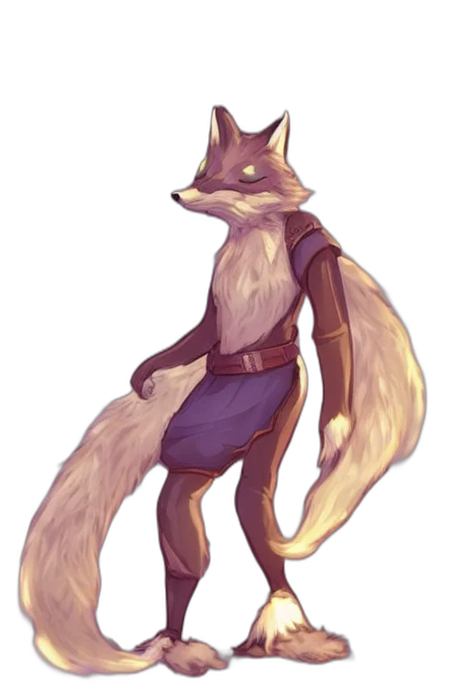 staff, creature, animal, concept art, fantasy art, watercolor, pixel art, golden transparent PNG cut-out