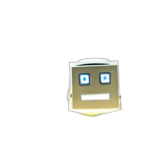 robot, mask, face, jewelry, 3d render, pixel art, concept art, vaporwave transparent PNG cut-out