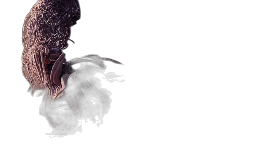 crown, hat, mask, hair, photorealistic, concept art, fantasy art, 3d render transparent PNG cut-out