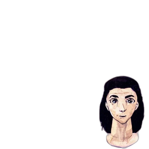 face, mask, hair, staff transparent PNG cut-out