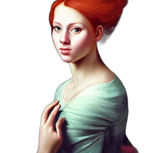 dress, face, crown, hair transparent PNG cut-out