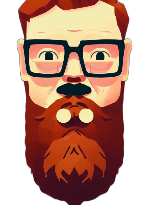 face, staff, mask, cartoon, concept art, pixel art, fantasy art, ginger transparent PNG cut-out