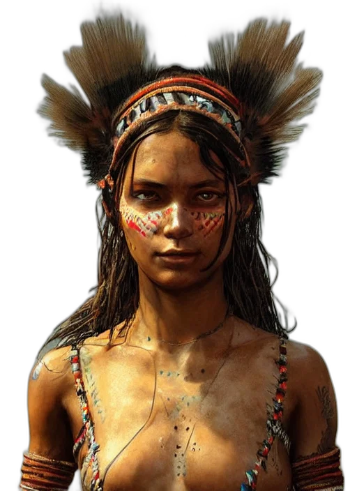 jewelry, face, staff, mask transparent PNG cut-out