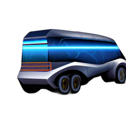 car, robot, concept art, 3d render transparent PNG cut-out