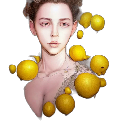 jewelry, face, crown, photorealistic transparent PNG cut-out