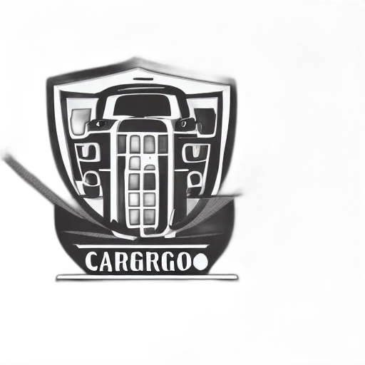 car, robot, crown, 3d render, cartoon, concept art, photorealistic, logo transparent PNG cut-out